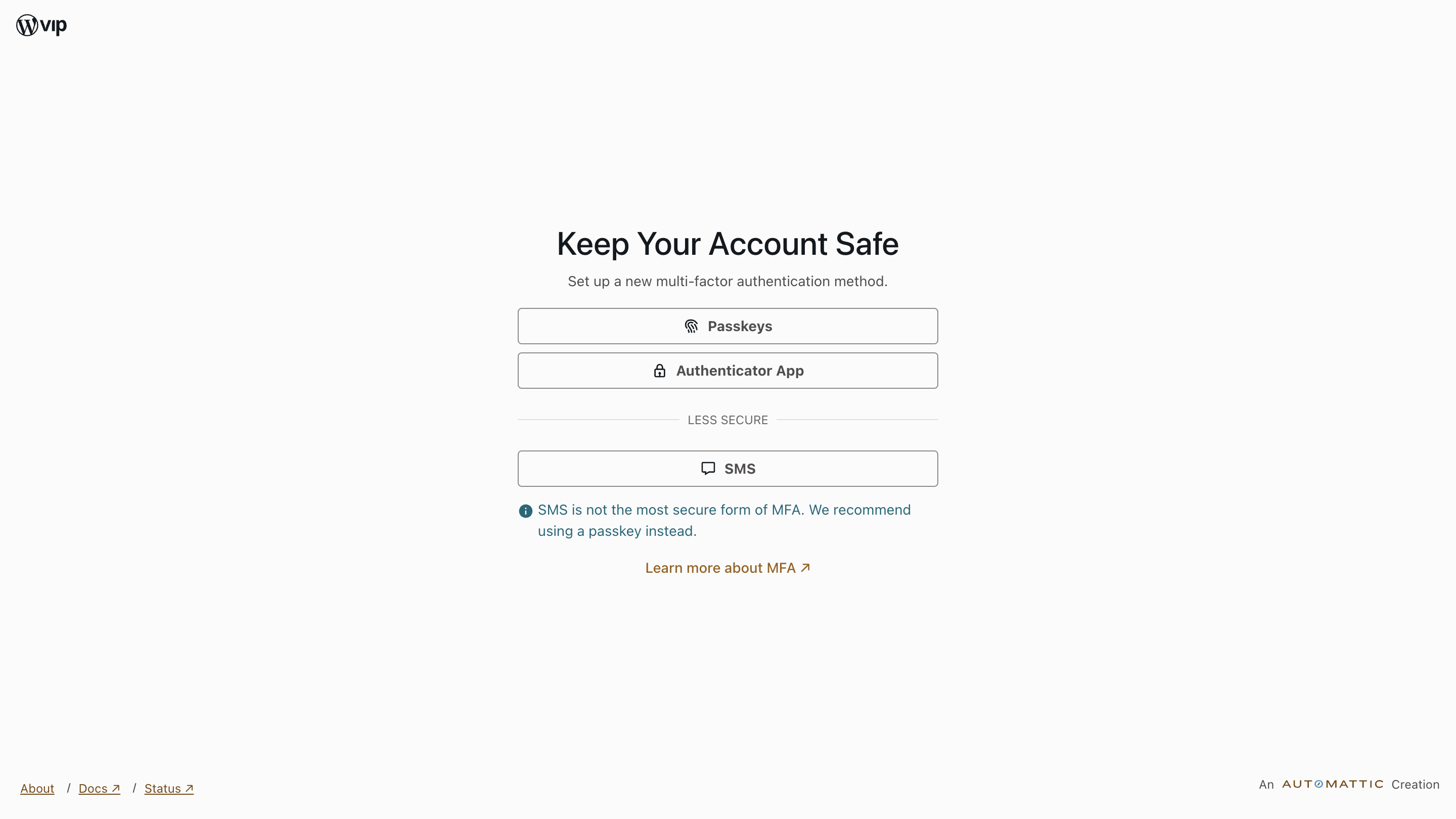 Set up MFA with VIP Authentication